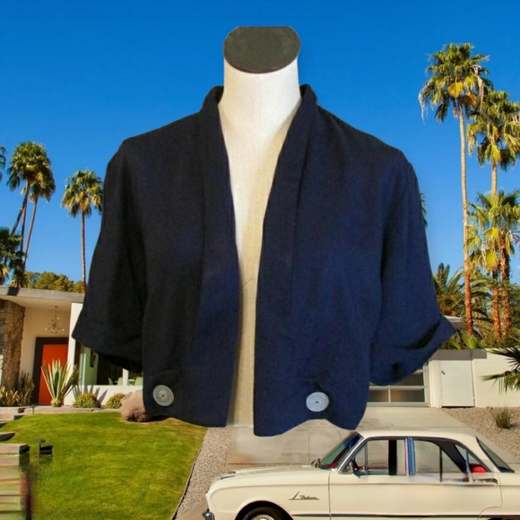 Vintage 1940s Crop Jacket - Picture 1 of 5